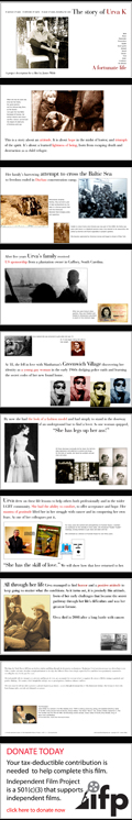 thumbnails of site pages